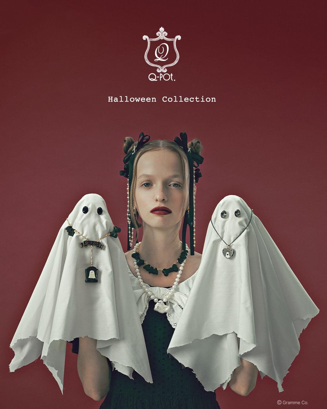 Q-pot.のハロウィン、“墓石ショコラ”のゴーストネックレスや浮遊するオバケリング｜写真13