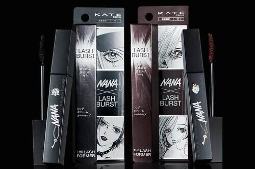 ケイト×漫画「NANA」“ナナとハチ”着想の限定マスカラ、蓮の花や苺をデザイン