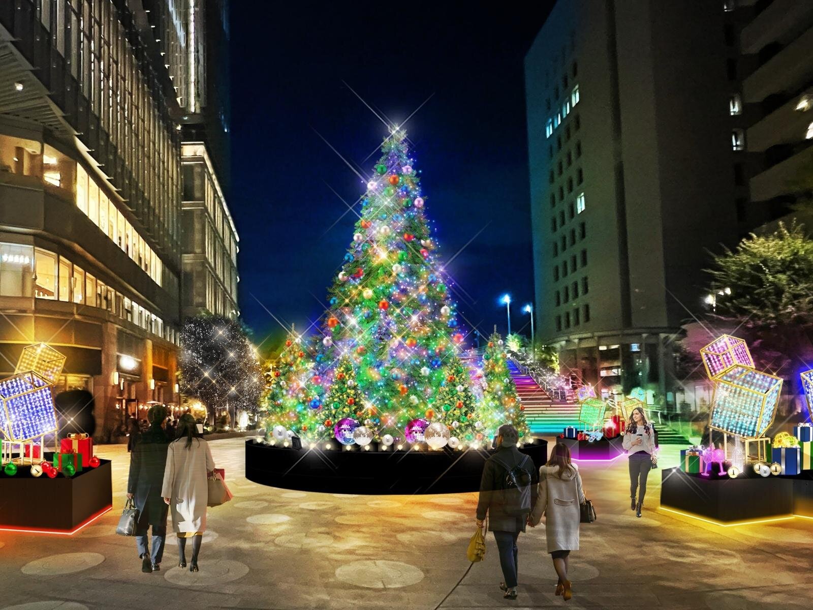 東京ミッドタウン日比谷25年イルミネーション、ツリーがディズニー映画『ズートピア2』仕様に｜写真23