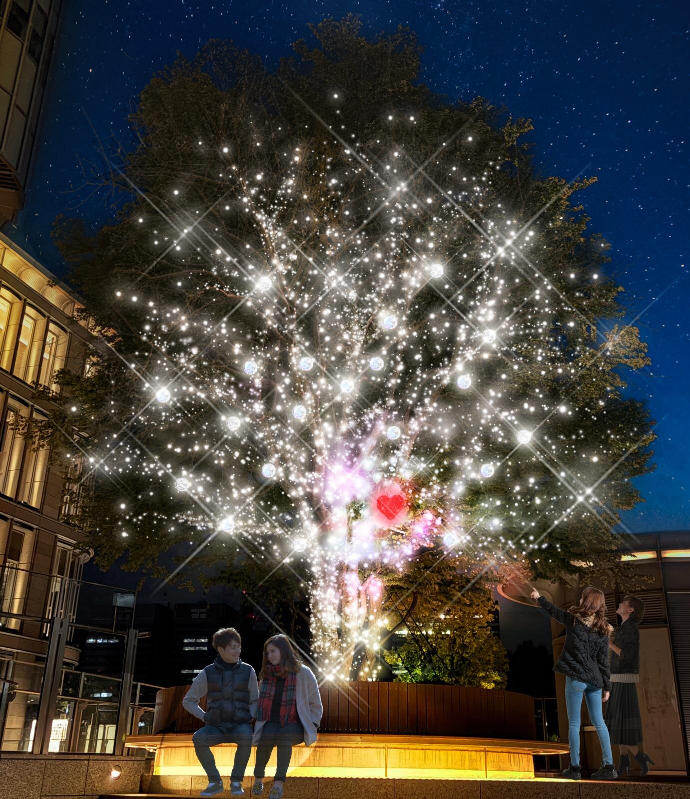 東京ミッドタウン日比谷25年イルミネーション、ツリーがディズニー映画『ズートピア2』仕様に｜写真24