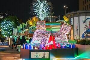 東京ミッドタウン日比谷25年イルミネーション、ツリーがディズニー映画『ズートピア2』仕様に｜写真4