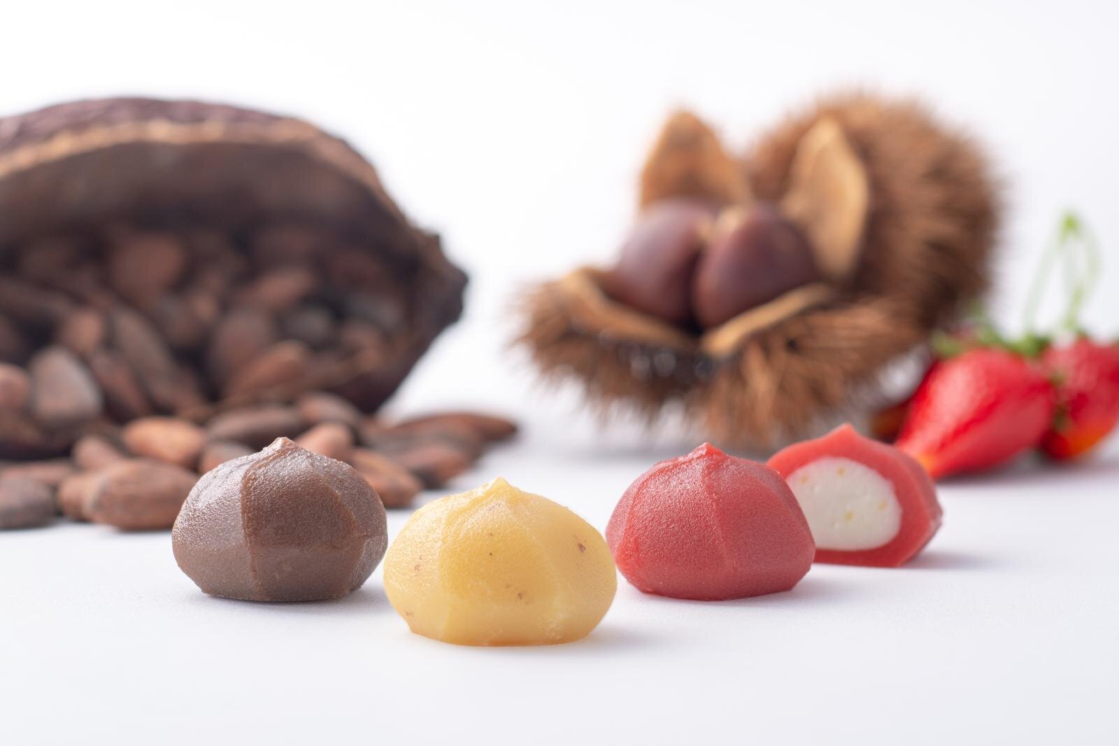 三重名物“赤福”手掛ける五十鈴茶屋から"栗あん”やわらか餅入り「マロン餅」