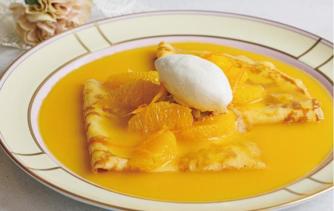 「クレープシュゼット」2,530円 ※アトレ恵比寿店限定