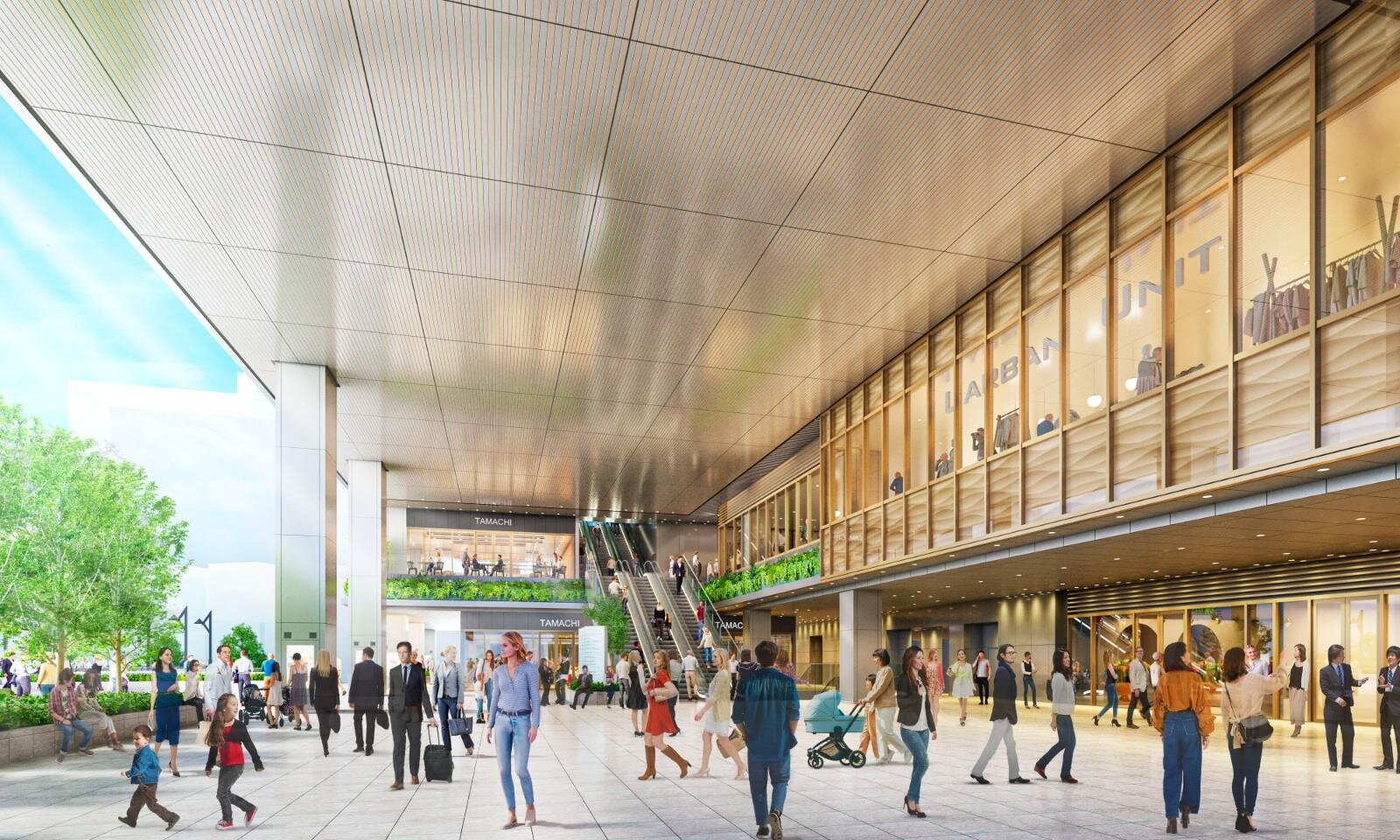 JR田町駅直結「アトレ」新商業施設、西口駅前の再開発で新ランドマーク - 森永プラザビル建て替え｜写真2