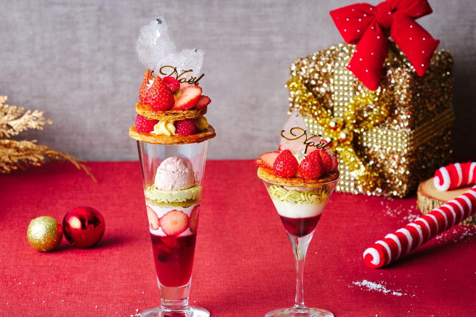 「クリスマスギフトアフタヌーンティー」横浜で、とろ～りキャンドル風ヴェリーヌやハートムースなど苺尽くし｜写真6