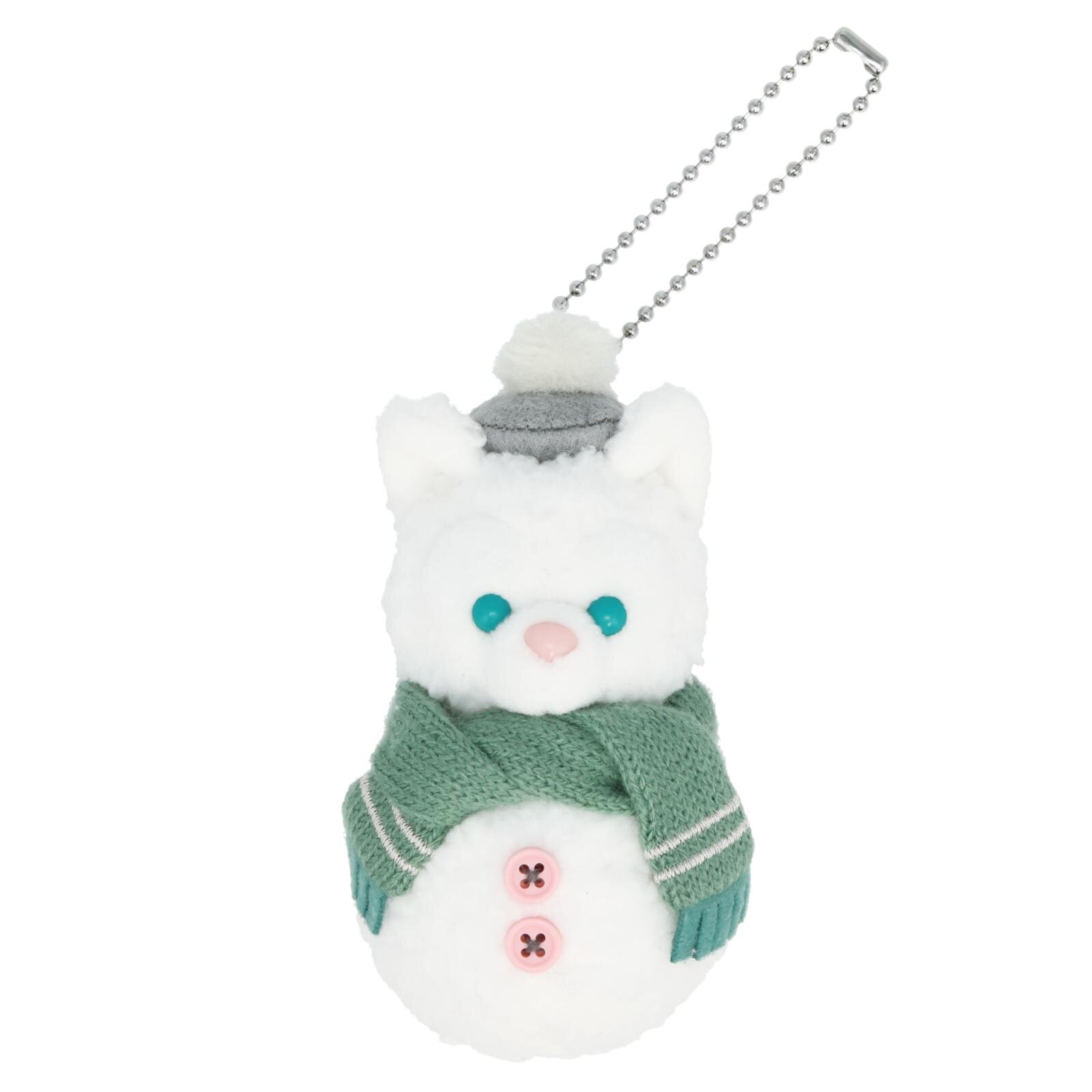 ダッフィー＆フレンズ“雪遊び”モチーフのグッズ・メニュー、雪だるまのぬいぐるみチャームなど｜写真2