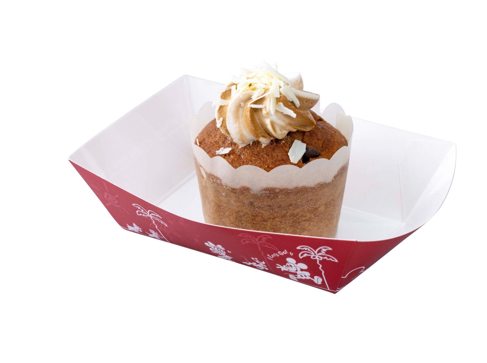 カフェモカマフィン 550円、スーベニアプレート付き 1,400円