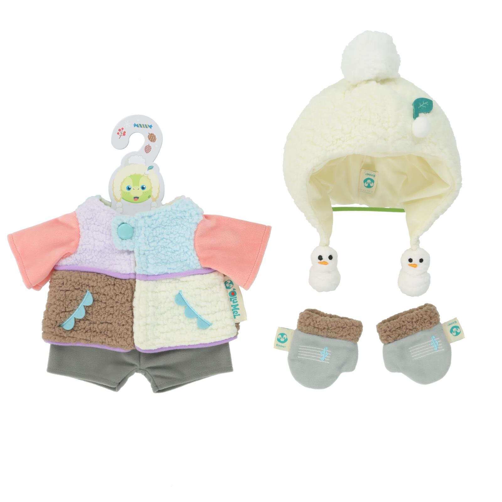ダッフィー＆フレンズ“雪遊び”モチーフのグッズ・メニュー、雪だるまのぬいぐるみチャームなど｜写真16