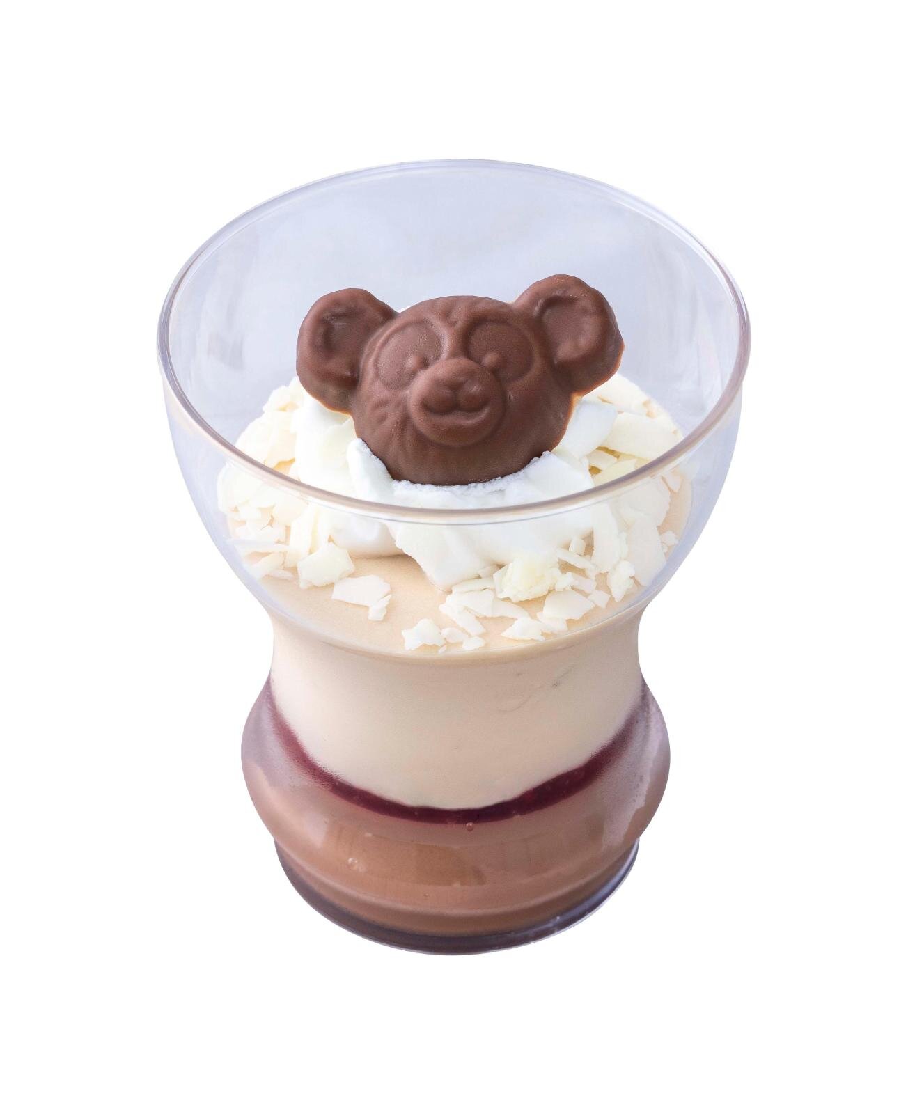 チョコと紅茶のムース 550円、スーベニアカップ付き 1,400円