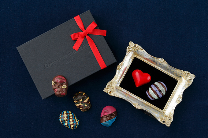 コンパーテス ショコラティエからバレンタインチョコレート登場 - スカルの形のチョコなど | 写真