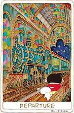 青山デカーボ『クレヨンしんちゃんトレイン缶』“魔法の列車と宇宙の旅