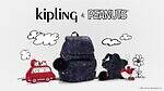 キプリング×ピーナッツ“星座風スヌーピー”の星形バッグやトート、車モチーフのショルダーバッグも｜写真6