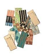 ビームス ジャパン“猫の目＆扇子”など江戸の小紋柄ソックスやスカーフ、浮世絵師・山東京伝に着目｜写真9