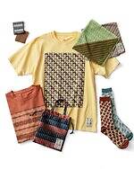 ビームス ジャパン“猫の目＆扇子”など江戸の小紋柄ソックスやスカーフ、浮世絵師・山東京伝に着目｜写真1