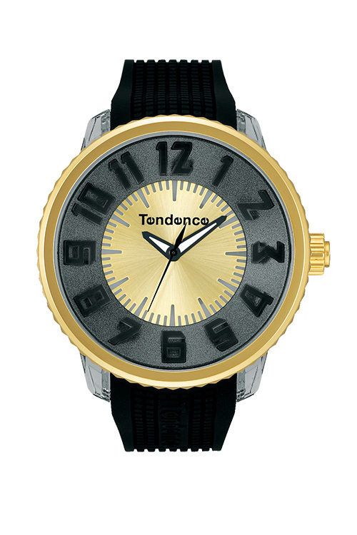 Tendence FLASH 腕時計 ブラックxゴールド Tendence レビュー特典あり テンデンス 腕時計 TENDENCE
