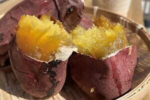 麻布台ヒルズ「やきいも広場」極蜜焼き芋＆希少品種"ホワイトスイート"など大集結