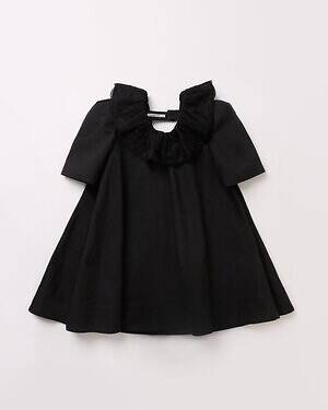 カナコ タムラ×フェルメリスト ビームス、スズラン柄刺繍レースのデニムドレスやサテン巾着バッグ｜写真1