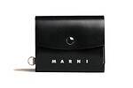 マルニ“長く愛用できる”日本製ミニ財布、ポップなツートンカラーのフラップ式｜写真2