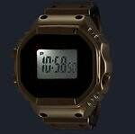 カシオの指輪型デジタルウオッチ、ストップウオッチや日付機能搭載のステンレススチール製｜写真3