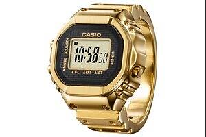 カシオの指輪型デジタルウオッチ、ストップウオッチや日付機能搭載のステンレススチール製