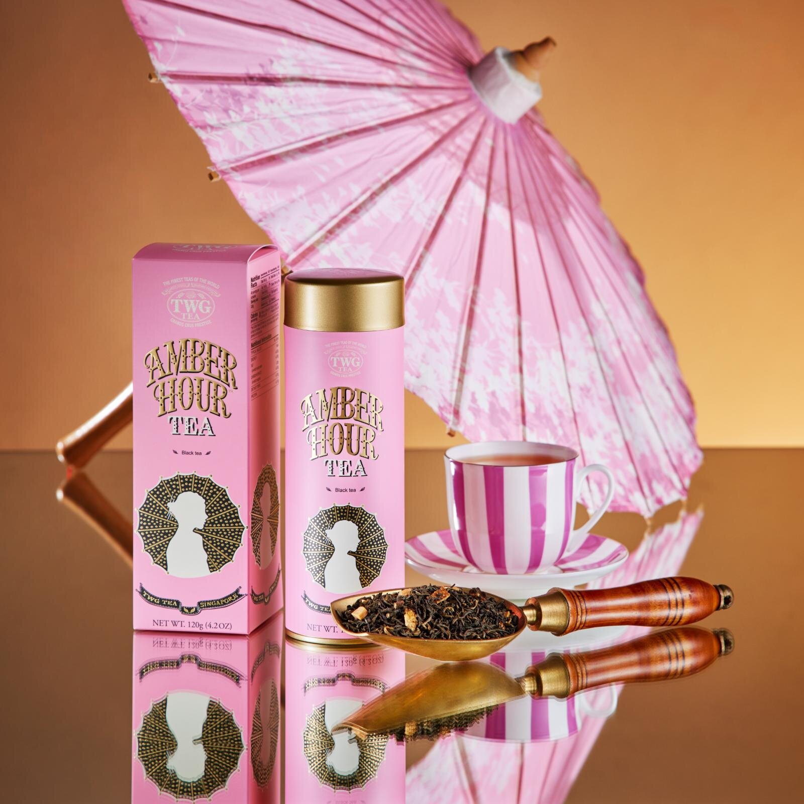TWG Teaから「アンバーアワーティー」“秋の夕暮れ”着想キャラメルチップ入り紅茶｜写真4