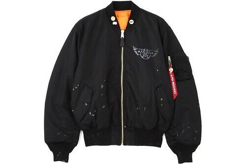 アルファ インダストリーズ×カミヤの“リメイク風”MA-1ジャケット、渋谷の限定ストアで