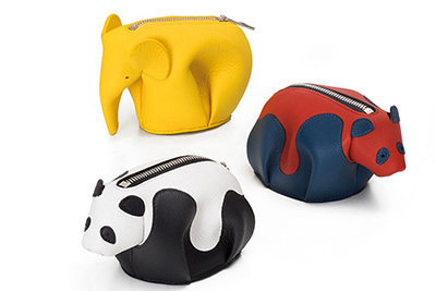 ロエベ　パンダ　レザーケース　箱あり ロエベ LOEWE LOEWE フラグメントケース CLE0Z40X01 レザー