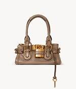 極美品 Chloé クロエ パディントン ショルダーバッグ アイコン ホワイト 極美品 Chloé クロエ パディントン ショルダーバッグ アイコン