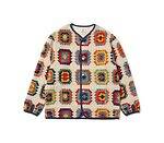 スノーピーク“幾何学柄”ジャカードニットカーディガン＆大判ブランケット、軽量な吸湿素材で｜写真2