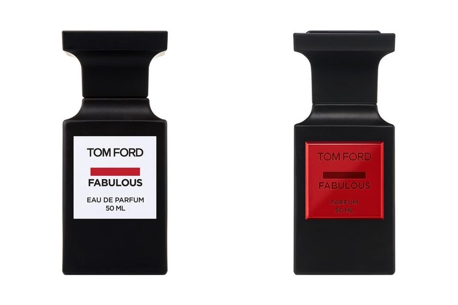左から) F ファビュラス オード パルファム 50mL 54,450円、 F ファビュラス パルファム 50mL 80,300円 