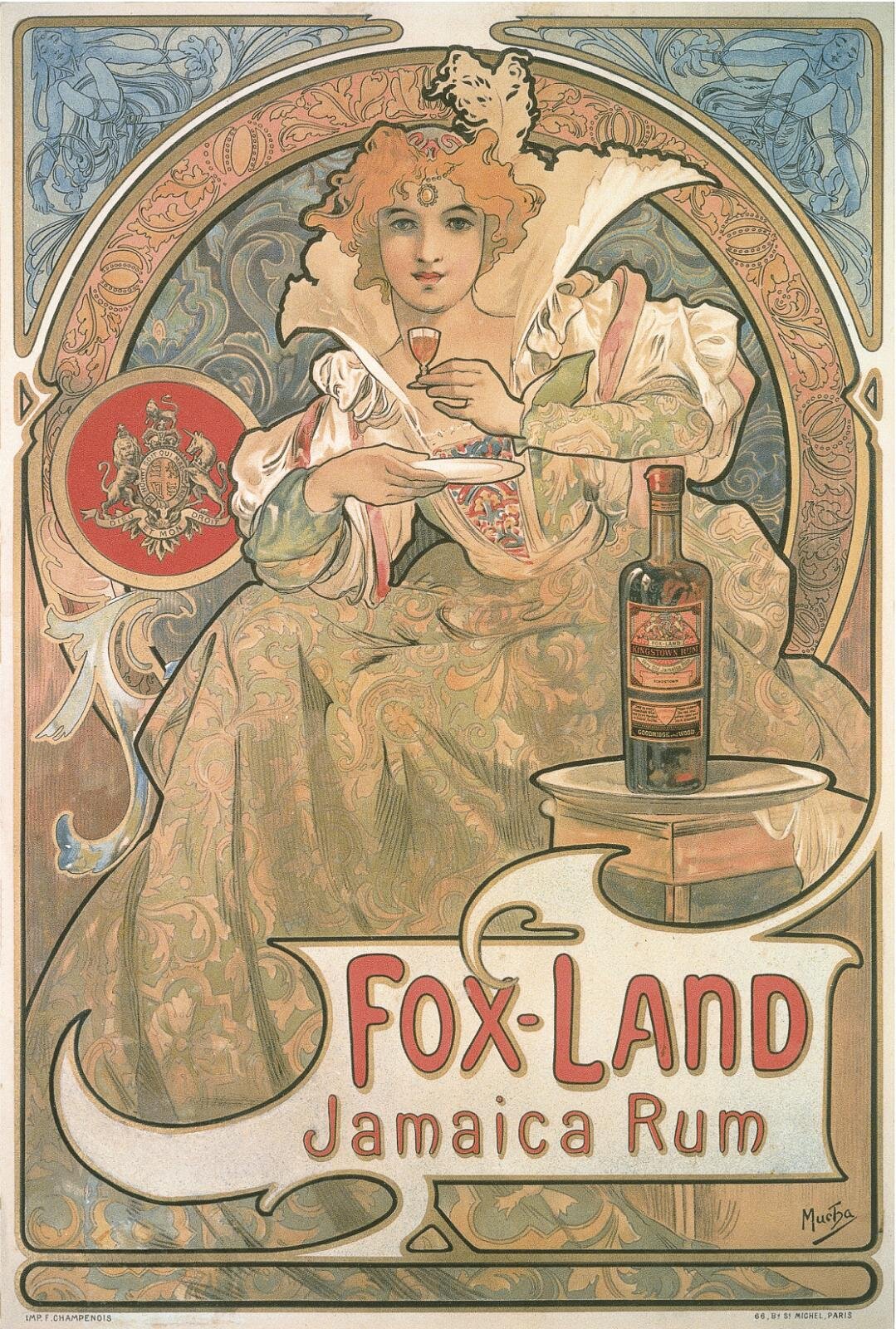 作品『フォックスランド・ジャマイカ・ラム』(1897年)