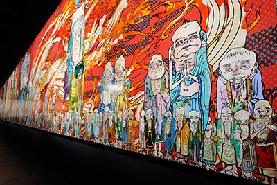 国内14年ぶりの個展「村上隆の五百羅漢図展」を森美術館で 国内14年ぶりの個展「村上隆の五百羅漢図展」を森美術館で