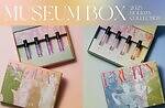 ミュシャ2025年クリスマスコフレ第1弾“まるでミュージアムボックス”ミニ香水キット｜写真1