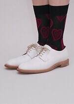 キワンダキワンダ“ポップ・アート風”バナナの靴下や煌めく星柄ソックス - ユニセックスで｜写真22