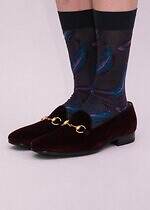 キワンダキワンダ“ポップ・アート風”バナナの靴下や煌めく星柄ソックス - ユニセックスで｜写真19