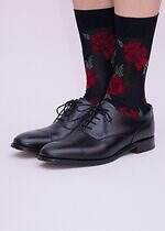 キワンダキワンダ“ポップ・アート風”バナナの靴下や煌めく星柄ソックス - ユニセックスで｜写真14