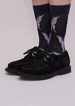 キワンダキワンダ“ポップ・アート風”バナナの靴下や煌めく星柄ソックス - ユニセックスで｜写真7