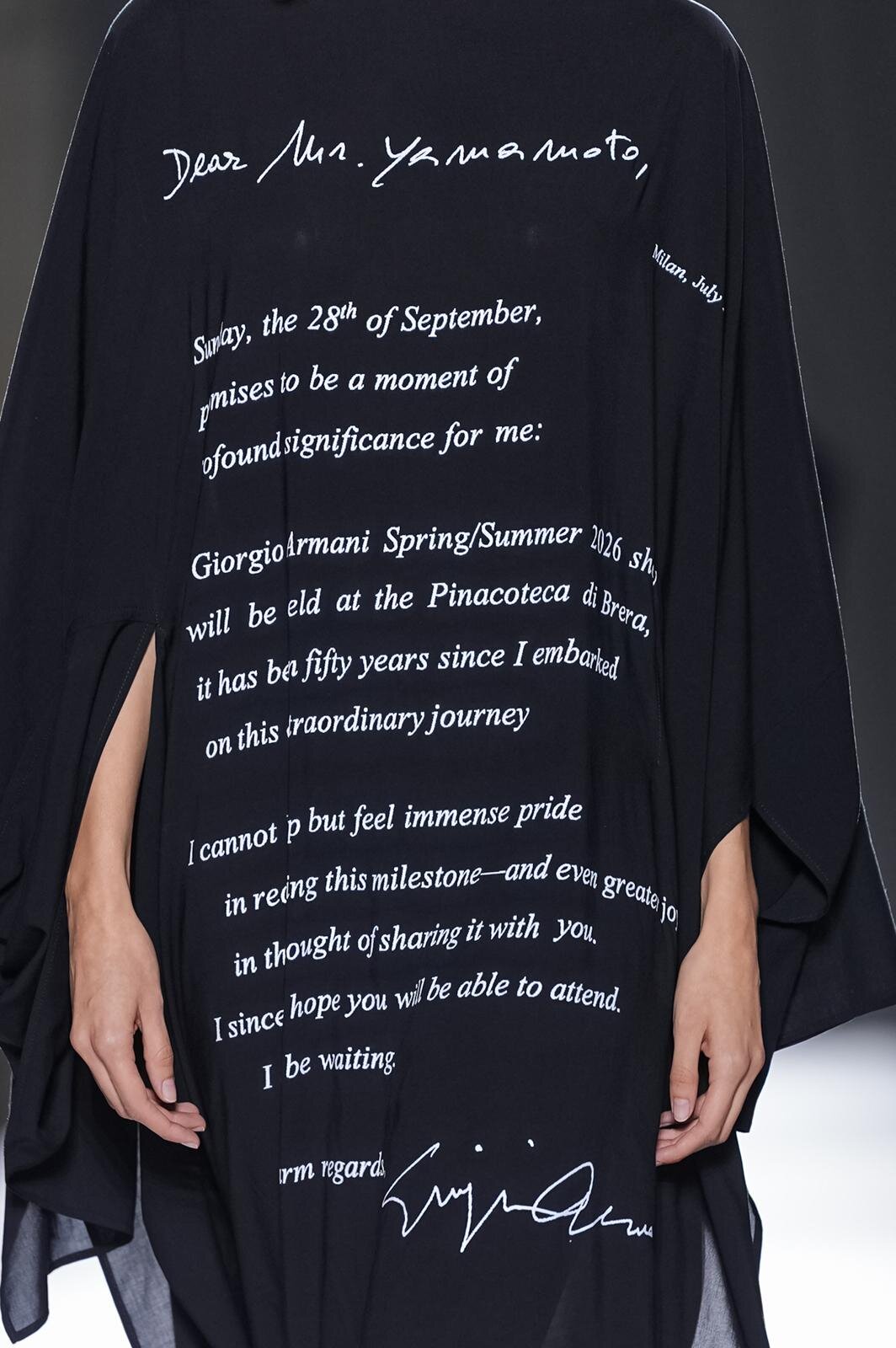 ヨウジヤマモト(Yohji Yamamoto) 2026年春夏ウィメンズコレクション  - 写真85