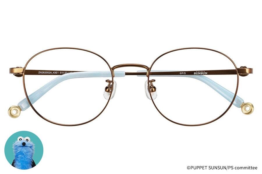 パペットスンスン×Zoff、“パンやドーナツ”モチーフ付きメガネ＆スンスン型ふわふわケース｜写真1