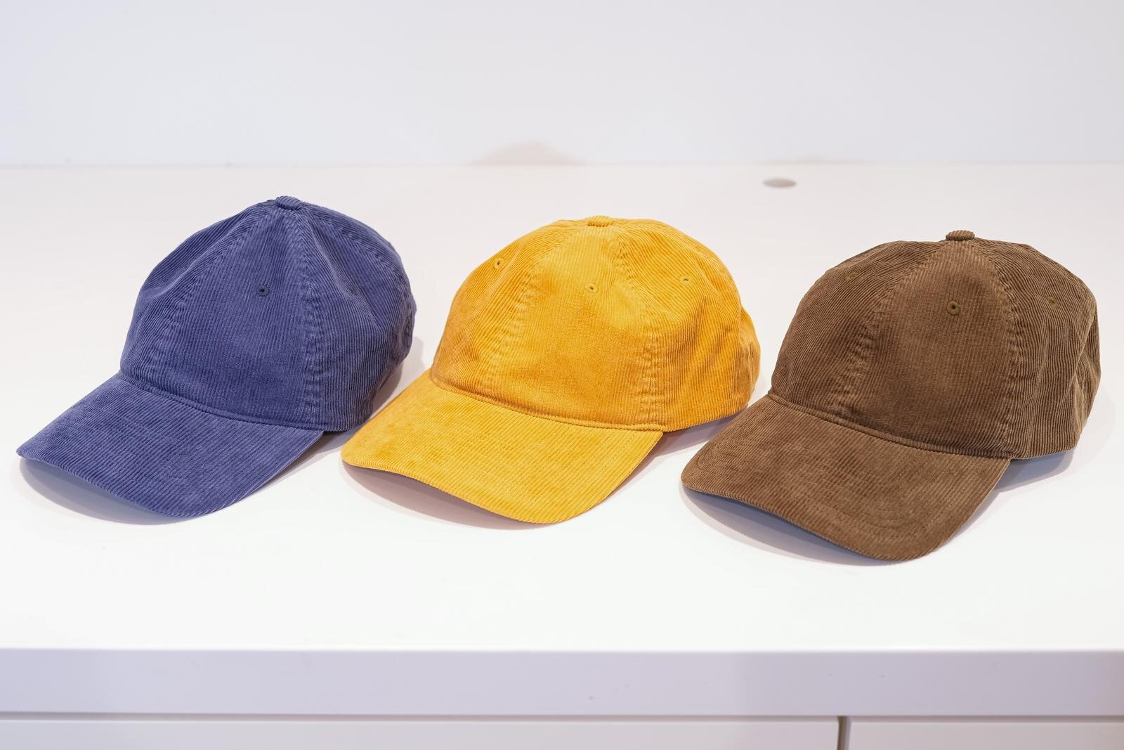 コーデュロイキャップ 1,990円