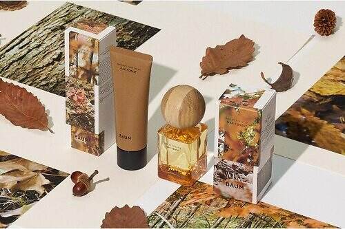 バウム2025年秋コスメ“身にまとう森林浴”フレグランスに新作“秋の森”の香り