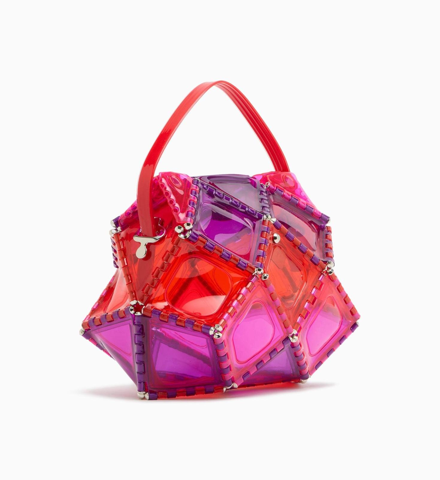 ゴジュウニ バイ ヒカルマツムラ“きらめく四角形パネル”の2WAYバッグ、安達祐実とコラボ｜写真3