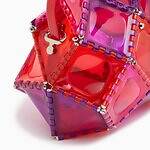 ゴジュウニ バイ ヒカルマツムラ“きらめく四角形パネル”の2WAYバッグ、安達祐実とコラボ｜写真5