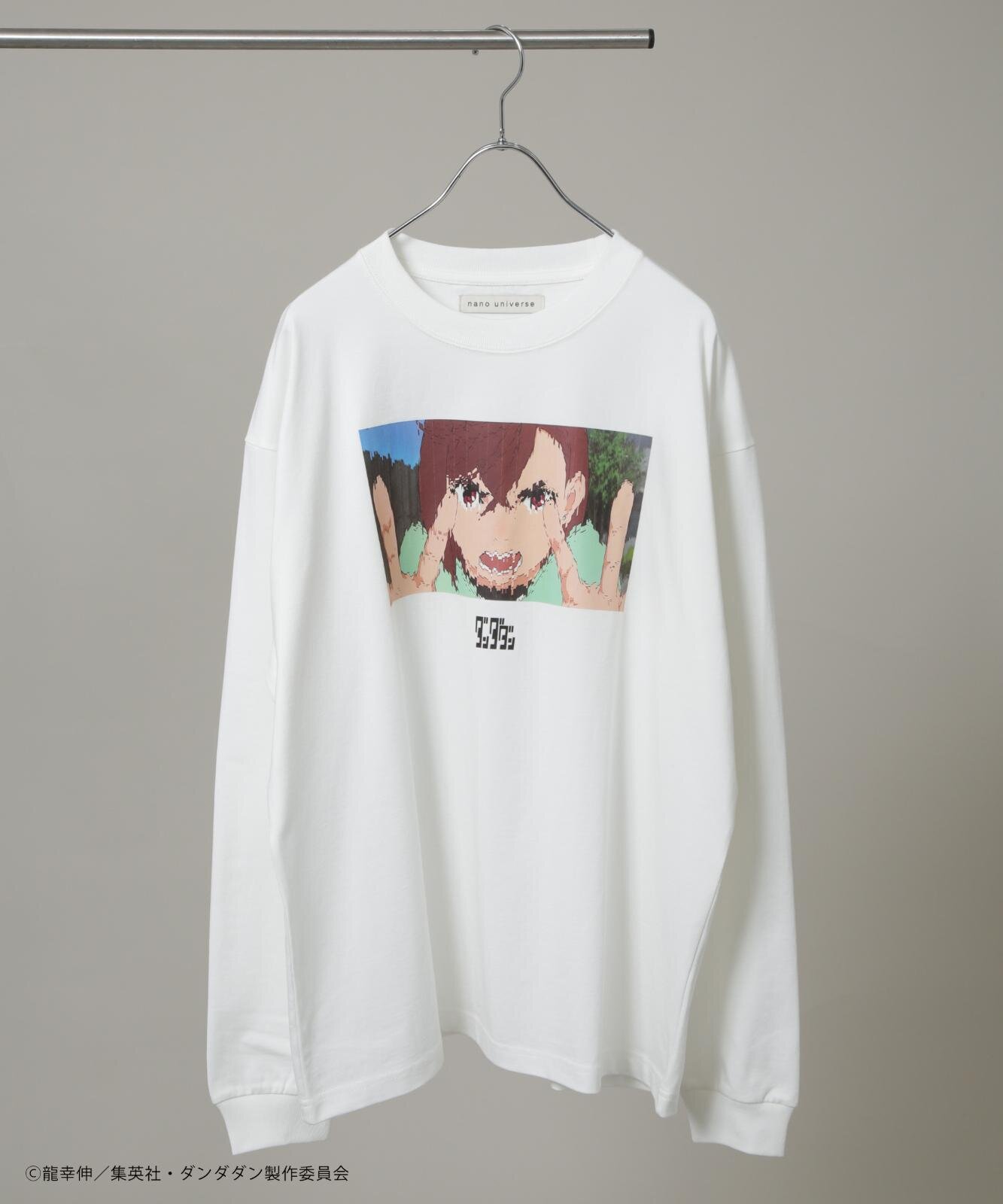 アニメ「ダンダダン」名場面のシュレッダー・コラージュTシャツ、ナノ・ユニバース×河村康輔｜写真4