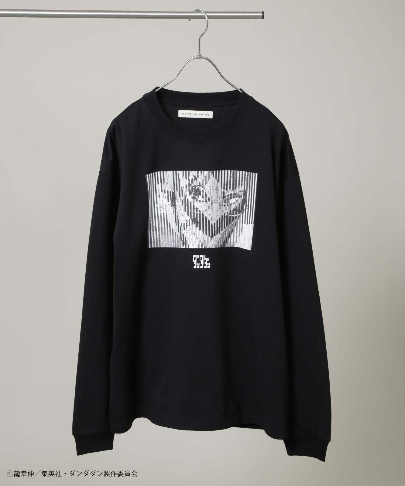 アニメ「ダンダダン」名場面のシュレッダー・コラージュTシャツ、ナノ・ユニバース×河村康輔｜写真1