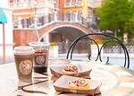 東京ディズニーリゾート“ほっとひと息”オリジナルブレンドコーヒー＆スイーツ、2層仕立てチーズケーキなど｜写真8