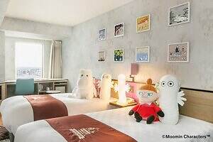 サンシャインシティプリンスホテル「ムーミンスペシャルルーム」客室＆朝食もムーミンだらけの宿泊プラン