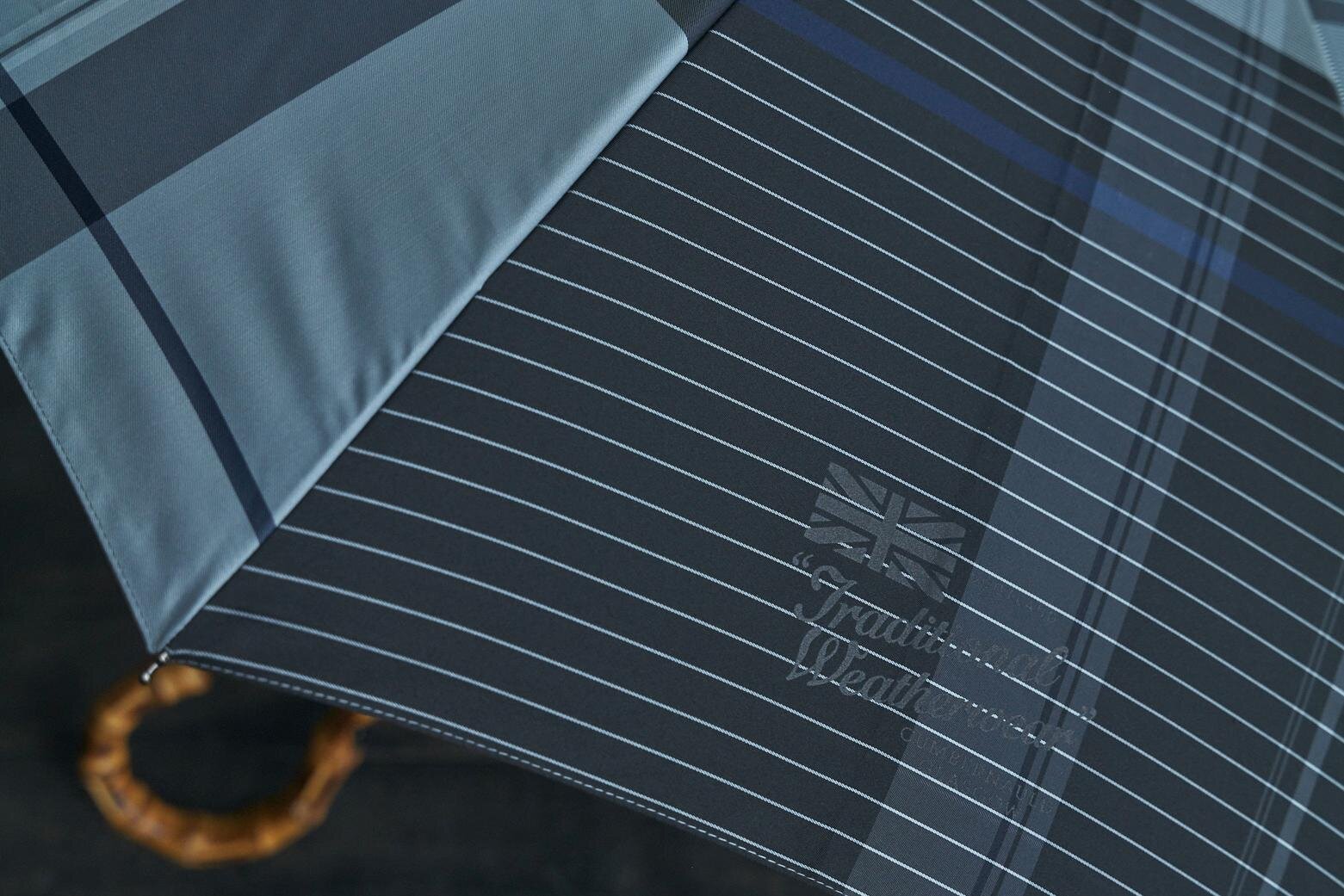 Y’s“チェック柄×竹素材”の晴雨兼用傘、トラディショナル ウェザーウェアとのコラボ第2弾