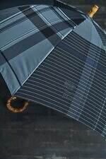 Y’s“チェック柄×竹素材”の晴雨兼用傘、トラディショナル ウェザーウェアとのコラボ第2弾｜写真2