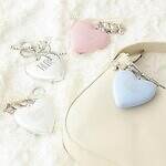 フランフラン“注ぐと色変”カラフルタンブラー＆ブラシとミラーが現れるハートチャーム｜写真20